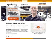 Tablet Screenshot of digitalkitbag.com